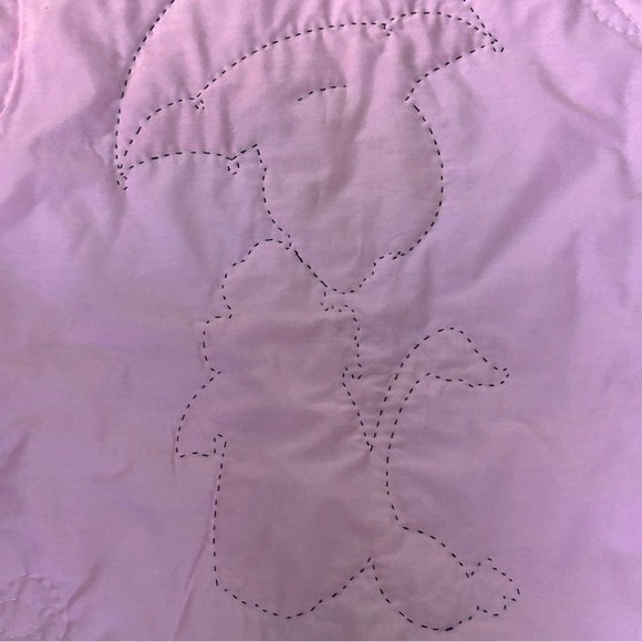 Precious Moments Hand Sewn Vintage Baby Quilt or Wall Hanging - Picture 9 of 16